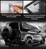 Boîte latérale 4x4 pour voiture, en promotion, compatible avec Jetour T2, Tank 300, 400, 500, ICAR 03, V23 et de nombreux autres modèles – Boîte de rangement extérieure pour voiture
