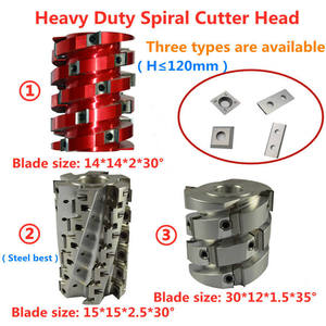 Cabezal de Corte DH 15*15*R150, Cabezal de Corte en Espiral para Trabajo Ligero y Pesado, Cabezal de Corte en Espiral para Cepilladora de Madera - Product Image 4