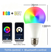 Lampe de sol pour hôtel, ampoule LED intelligente, culot E27, Bluetooth WiFi double mode, éclairage pour toute la maison
