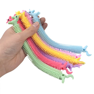 Rubber Pull <b>Rope</b> <b>Bracelet</b> Sensory Toy Stress Relief Fidget Teething Toy for Girls Boys Unisex 14 Years & up - Product Image 2