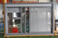 Fenêtres à Volets Roulants en Aluminium Style Contemporain, Volets Battants, Portes pour Hôtels et Villas, Design Coulissant Moderne à Persiennes