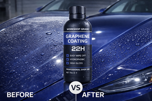 Kit de Revestimiento Cerámico de Grafeno NEXCOAT L-35, Sellador de Pintura Hidrofóbico de Alto Brillo, Protección Automotriz Profesional de Grado Profesional - Product Image 3