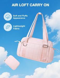 Sac de sport matelassé pour femme avec plusieurs poches, résistant à l'eau, léger, idéal pour les voyages et les trajets quotidiens - Product Image 5