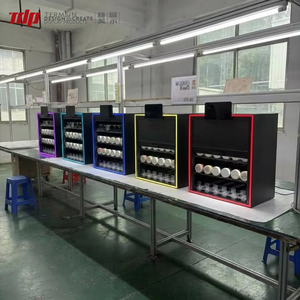 TERMEIN Espositore in Acrilico con LED RGB per <span class=keywords><strong>Tapparelle</strong></span> Avvolgibili, Soluzioni per Esposizione di Bustine di Nicotina e Tabacco da Masticare per Tabaccherie - Product Image 5