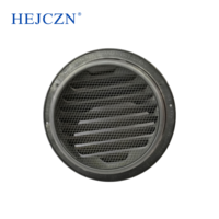 Grille d'aération moderne en acier inoxydable résistante à la pluie, couvercle de conduit d'évacuation, capuchon de ventilation pour applications d'entrée - Vente chaude