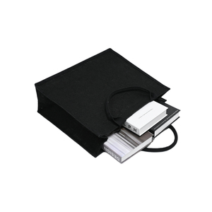 Sac fourre-tout en <span class=keywords><strong>toile</strong></span> <span class=keywords><strong>de</strong></span> <span class=keywords><strong>jute</strong></span> <span class=keywords><strong>noire</strong></span> réutilisable haut <span class=keywords><strong>de</strong></span> gamme, sac fourre-tout pour les courses, sac fourre-tout pour les courses d'épicerie, sac fourre-tout en <span class=keywords><strong>jute</strong></span> pour l'emballage - Product Image 6