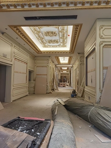 Corridor <strong>Ceiling</strong> Decoration PU <strong>Coffered</strong> Waffle Cored <strong>Ceiling</strong> Panel - Product Image 3