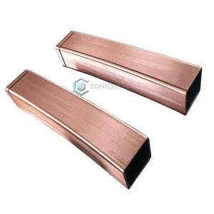 Медная Форма 100x100x800 R5000 12 мм толщина медная форма трубка для CCM - Product Image 6