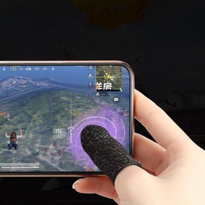 Fundas para Dedos de Juego Personalizadas con Logotipo, Fundas para Dedos y Pulgares, Delgadas, Anti-Sudor, Fundas Plateadas para Juegos Móviles - Product Image 3