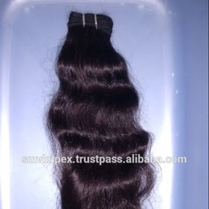 South Indian Temple <b>Human</b> <b>Hair</b> Weaving.best Selling Raw <b>Hair</b> Extension.cuticle Free Remy <b>Hair</b> Weaving - Product Image 3