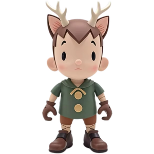 Nuevo Producto, Adorable Figura de Ciervo de Vinilo, Suave, Duradera, Coleccionable, Decoración para Dormitorio, Juguete para Niños - Product Image 4