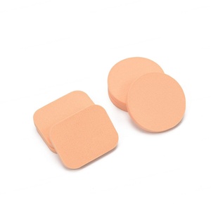 Éponge de maquillage jetable ronde en latex, professionnelle pour le fond de teint, applicateur cosmétique léger en SBR, ensemble d'éponges de maquillage en forme de cale pour le visage - Product Image 4