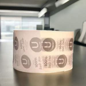 Papier de démoulage silicone d'un côté, recyclable, en rouleaux et feuilles, imprimé avec nom, qualité alimentaire, résistant à la chaleur, antiadhésif - Product Image 4