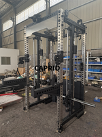 Machine professionnelle de musculation de gymnastique à domicile entraîneur multifonctionnel support de Squat réglable pile de poids exercice intérieur poitrine