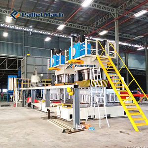 Presse à palettes en bois compressé hydraulique avec moteur et engrenage pour une productivité élevée - Product Image 4