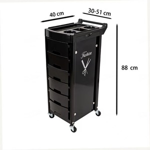 Carrito de Salón de Seis Niveles con Ruedas para Peluquería, Salón de Belleza, Spa, Equipo de Manicura, Facial y Peluquería - Product Image 3