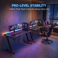 AOR Internet Cafe, Table Ergonomique pour Esports, Table Silencieuse E0, Vente en Gros Usine, Protection Contre la Surchauffe