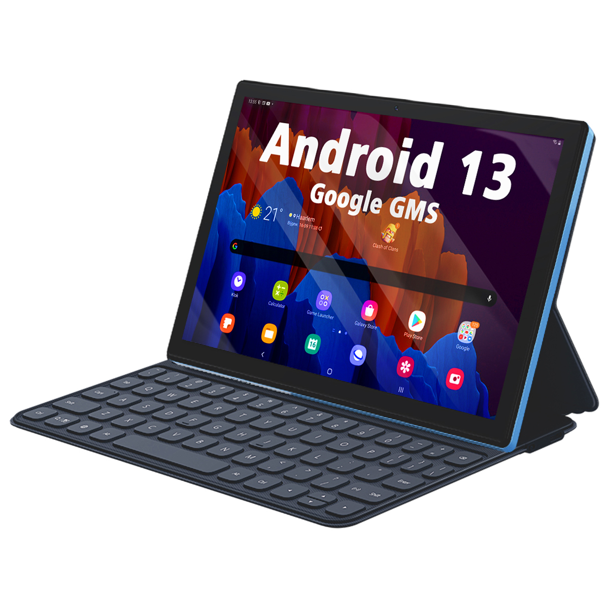 Vente en gros 10 pouces 64GB éducation jeux d'entreprise Android 13 OS téléphone tablette 10 pouces 2 en 1 tablette PC