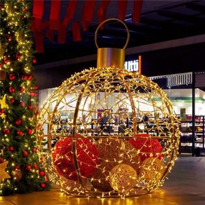Lampu Natal Luar Ruangan Besar LED Bentuk Bola untuk Dekorasi Pusat Perbelanjaan, Jalan, Hotel, dan Taman - Product Image 2