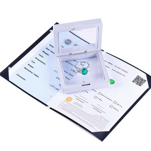 Cincin Zamrud Desain Baru NUOYA Perak Sterling S925 Moissanite dan Berlian Buatan Laboratorium Cincin Mewah untuk Pria Wanita Hadiah Pesta - Product Image 6