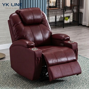 Vendita calda elettrico ascensore reclinabile sedia con massaggio e calore moderno divano singolo sedile home theater - Product Image 1
