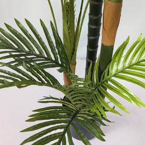 Palma Areca Artificiale in Plastica 150/180/210cm, <span class=keywords><strong>Bonsai</strong></span> in Vaso per Interni, Decorazione Moderna di Lusso Anti-UV ed Ecologica - Product Image 4