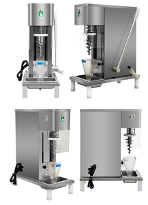 Stainless Steel Milkshake Mixer <b>Ice</b> <b>Cream</b> Yogurt Cookie Crumb Blender - Product Image 4