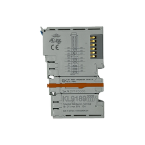 มีสินค้าในสต็อก 100% ใหม่ ของแท้ คอนโทรลเลอร์ AC IGBT โมดูล PLC Beckhoff รุ่น KL9189 - Product Image 1