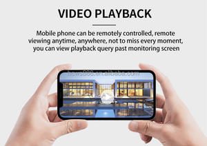 كاميرا إضاءة واي فاي Icsee مع كاميرا كشاف متحركة مع خاصية الكشف عن الحركة بالذكاء الاصطناعي، مستشعر CMOS للأمن المنزلي، رؤية ليلية للاستخدام الداخلي - Product Image 4