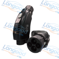 Adaptateur rapide DC CCS2 vers CHAdeMO Longood, nouvelle conception, 200A, CE, IP54, LG05