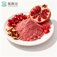 Poudre de grenade lyophilisée, poudre de fruits de qualité alimentaire, extrait végétal en bouteille pour smoothies, boissons et pâtisseries