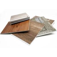 Revêtement de sol en vinyle SPC écologique ignifuge et imperméable de 4 mm, bois composite, piso vinilico, colle, emboîtable, supermarché, bureau, salle de sport
