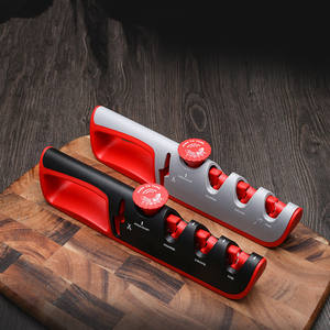 Afilador de Cuchillos 5 en 1, Herramienta Profesional para Afilar Tijeras de Cocina, Piedra de Afilar de Tungsteno y Diamante, Máquina Afiladora con Ángulo Ajustable - Product Image 4