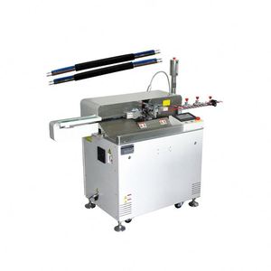 Machine à tremper à double tête à 10 fils épluchage décapage fil de coupe torsion automatique machine à étamer à deux côtés - Product Image 1