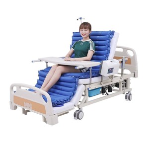 Home Use Multi Functional Medical <b>Bed</b> Manual Nursing <b>Bed</b> With Automatic Liftback <b>Comfort</b> Upgrade For Elderly And Paralyzed - Product Image 1