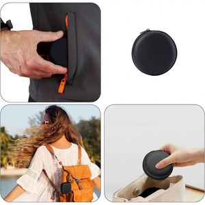 2026 New Portable Round EVA Bag Cases Personalized Custom Case Shockproof Data Cable <b>Storage</b> <b>Box</b> Zipper with Logo - Product Image 5
