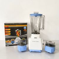 Mixeur Commercial Robuste pour Jus de Fruits 350W Silver Crest SC 1589 3-en-1 : Extracteur de Jus, Mixeur et Blender pour Smoothies