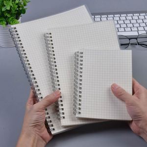 A6 A5 B5 80 Sheers Korean Planner PP Cover <b>Square</b> Student Office Custom Coil Gift <b>Notebook</b> with Custom Logo - Product Image 4