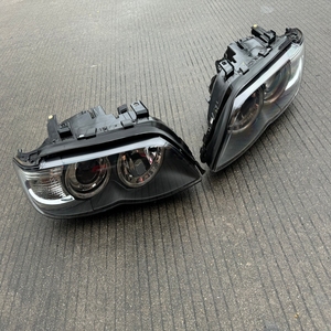 Cổ điển chất lượng cao <span class=keywords><strong>X5</strong></span> loạt E53 phía trước bên trái và bên phải Đèn pha sau đó HID thoát vị Loại tự động hỗ trợ chức năng lái cho BMW - Product Image 6