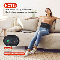 Ceinture de thérapie par lumière rouge LED infrarouge lointain 660nm 850nm portable pour soulagement de la douleur à domicile, pour la taille, le dos, les épaules et les jambes
