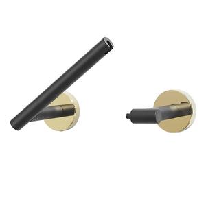 Porte-serviettes mural moderne et écologique en fer pour cuisine, salle de bain, ensemble de rangement multifonctionnel sans perçage, salle de douche d'hôtel - Product Image 5