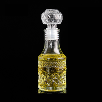 Botol Kaca Mini Sampel Minuman Alkohol Jus Anggur Minuman Keras 50ml 100ml 150ml Grosir, Dapat Didaur Ulang, Dengan Tutup Kaca