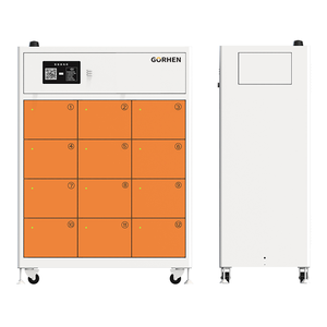 Gabinete de Intercambio de Baterías para Bicicletas Eléctricas de 12 Compartimentos, Venta al Por Mayor de Fábrica, Protección Contra Incendios, Monitoreo Remoto OTA en la Nube - Product Image 2