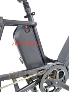 QUEENE/Bicicleta Eléctrica Familiar con Doble Motor y Doble Batería 2000 48V40Ah Todoterreno de Largo Alcance con Neumáticos Anchos y Cuadro de Aluminio - Product Image 4