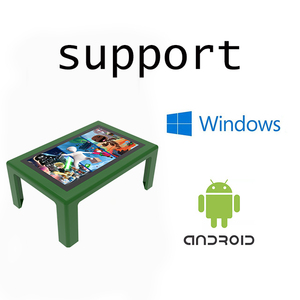 (Offre spéciale) Kiosque Table à écran tactile sensoriel réglable avec bacs pour activité de jeu intérieure/extérieure pour enfants - Product Image 4