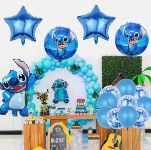 Venta caliente <span class=keywords><strong>de</strong></span> fábrica niños dibujos animados decoraciones para <span class=keywords><strong>fiesta</strong></span> <span class=keywords><strong>de</strong></span> cumpleaños <span class=keywords><strong>Lilo</strong></span> <span class=keywords><strong>y</strong></span> <span class=keywords><strong>Stitch</strong></span> globos <span class=keywords><strong>de</strong></span> película <span class=keywords><strong>de</strong></span> aluminio conjunto <span class=keywords><strong>de</strong></span> cumpleaños para niños - Product Image 6
