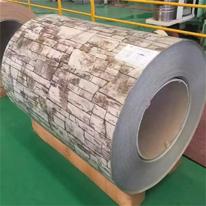 Meilleur prix Bobines de Ppgi de grain de bois prépeintes Bobines d'acier galvanisé à revêtement de couleur Matériaux de <span class=keywords><strong>toiture</strong></span> en <span class=keywords><strong>imitation</strong></span> de bois - Product Image 3