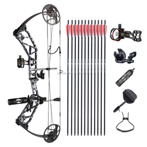 ชุดธนูคอมพาวด์สำหรับล่าสัตว์ รุ่น ARCHERY T1 พร้อมอุปกรณ์พื้นฐาน น้ำหนัก 19-70 ปอนด์ ปรับได้ 19-30 นิ้ว สำหรับคนถนัดซ้าย (LH)  OEM/ODM ชุดพื้นฐาน T1 สำหรับการล่าสัตว์ด้วยธนู - Product Image 1