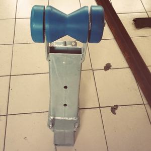 Boîtier en argent nouveau support de treuil de <span class=keywords><strong>remorque</strong></span> <span class=keywords><strong>pour</strong></span> yacht/bateau à moteur avec serrure <span class=keywords><strong>d</strong></span>'<span class=keywords><strong>attelage</strong></span> de <span class=keywords><strong>remorque</strong></span> 200kg/350kg charge utile maximale - Product Image 4