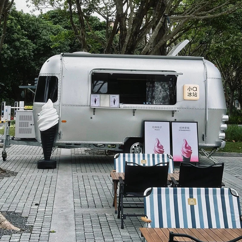 Commercial Multi functional Mobile Coffee Food